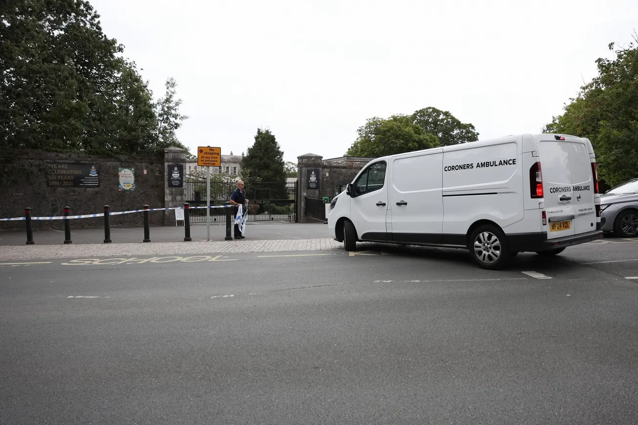 Police probe launched after body found near school