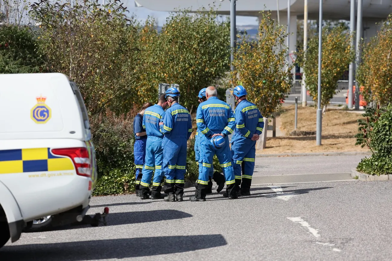 Tamar Bridge staff save man from precarious position