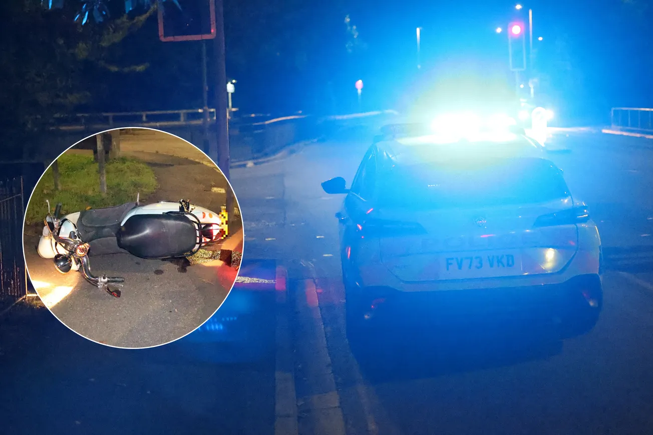 Police intercept ‘stolen’ moped being driven ‘recklessly’ with two on board