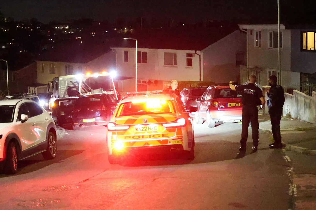 Police hunt man after high-speed chase across Plymouth
