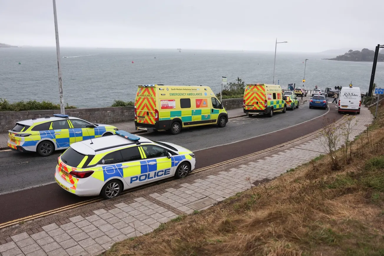Woman dies after becoming unwell at Tinside Lido