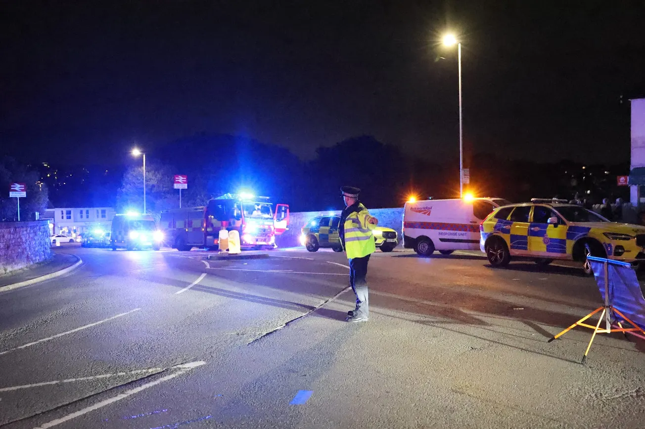Major 999 response after man hit by train in Plymouth