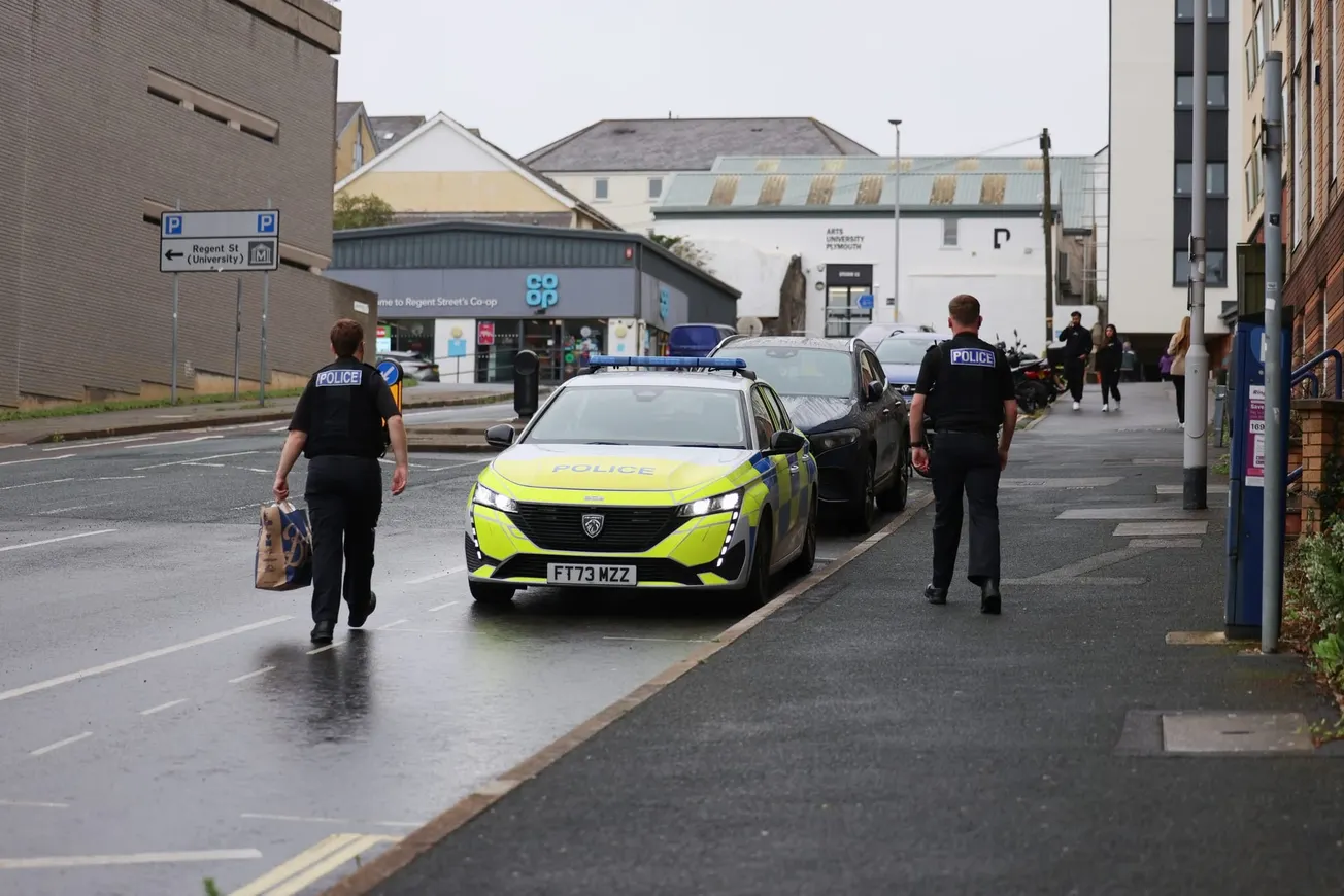 Tragedy as person found dead at Plymouth flat