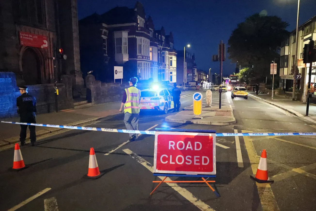 Police seal off North Hill after man 'stabbed' in Plymouth