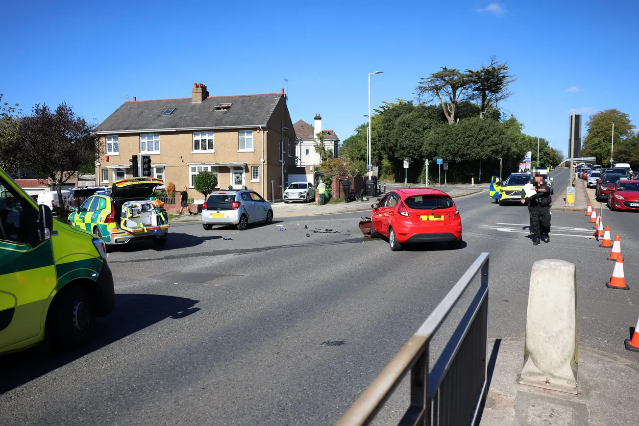 Serious crash closes one of Plymouth’s busiest roads