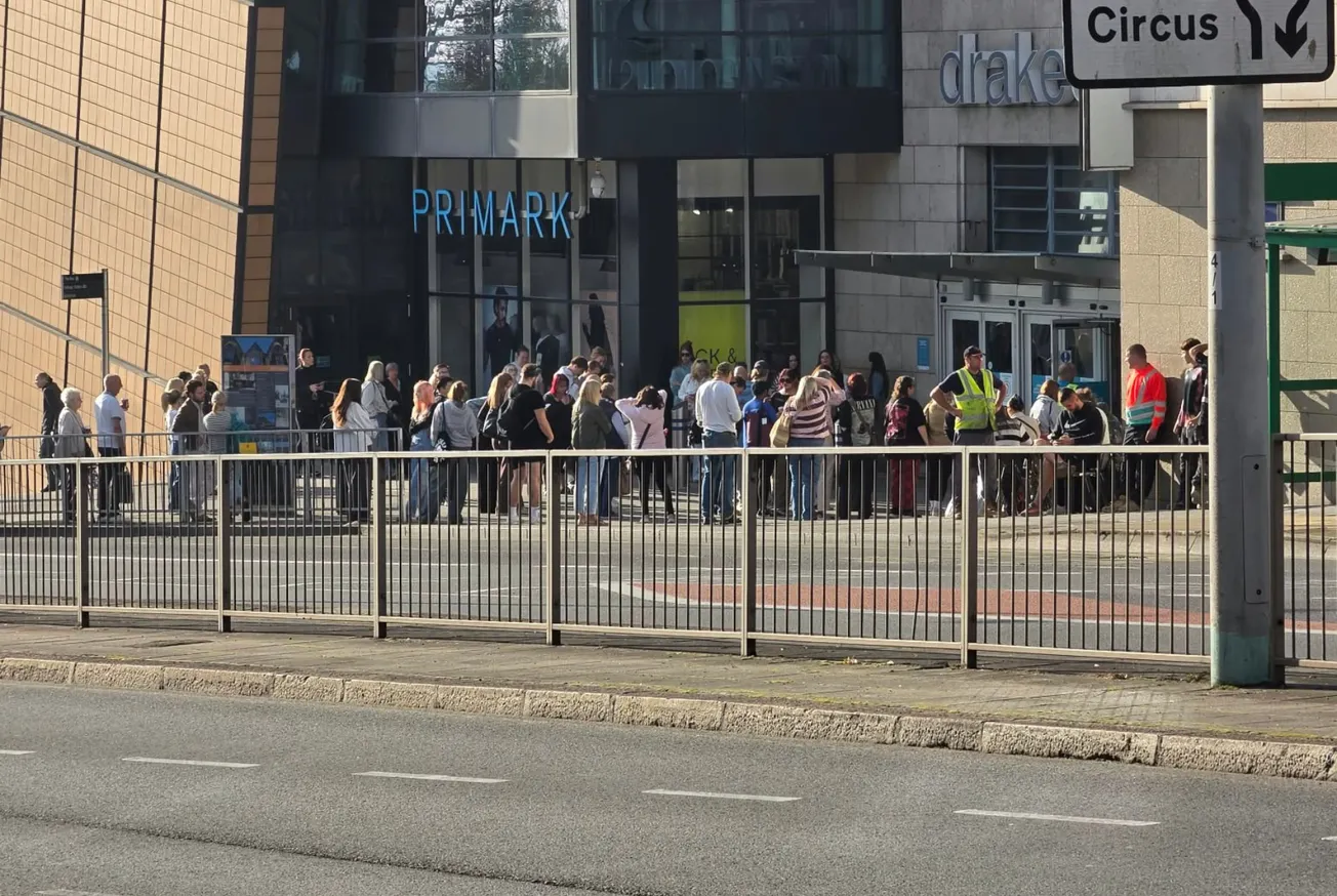 Shoppers evacuated from Plymouth’s Drake Circus
