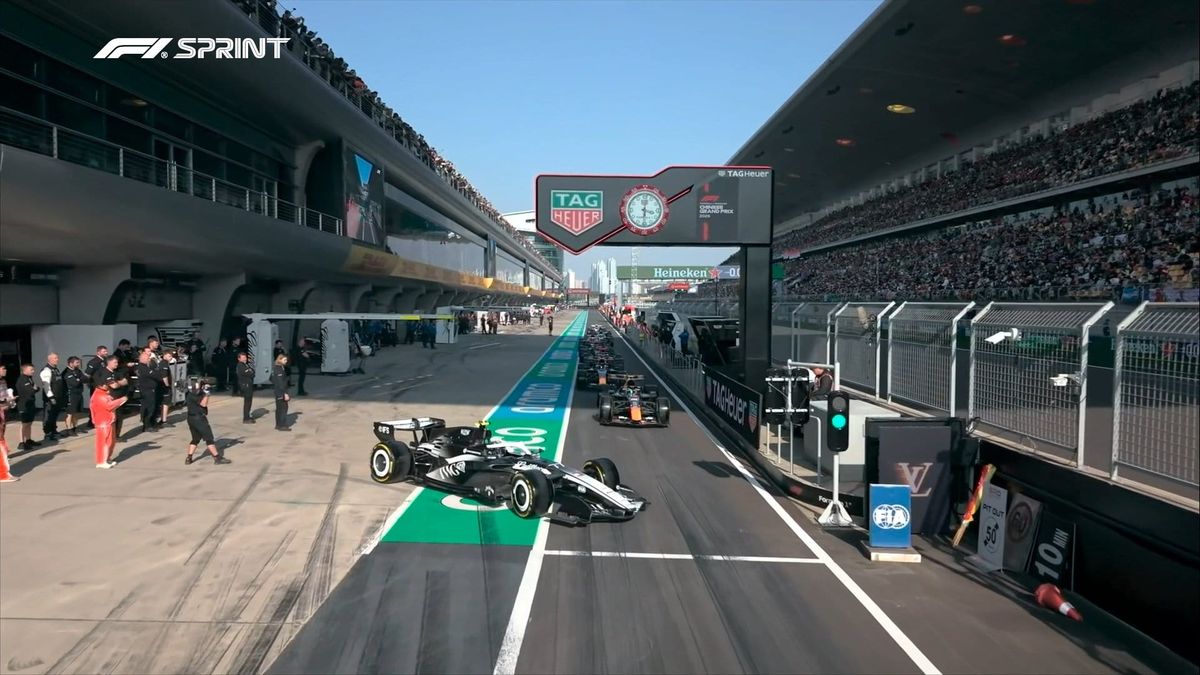 La clasificación de la carrera sprint de China 2026