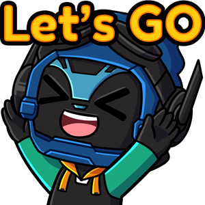Let's Go emote