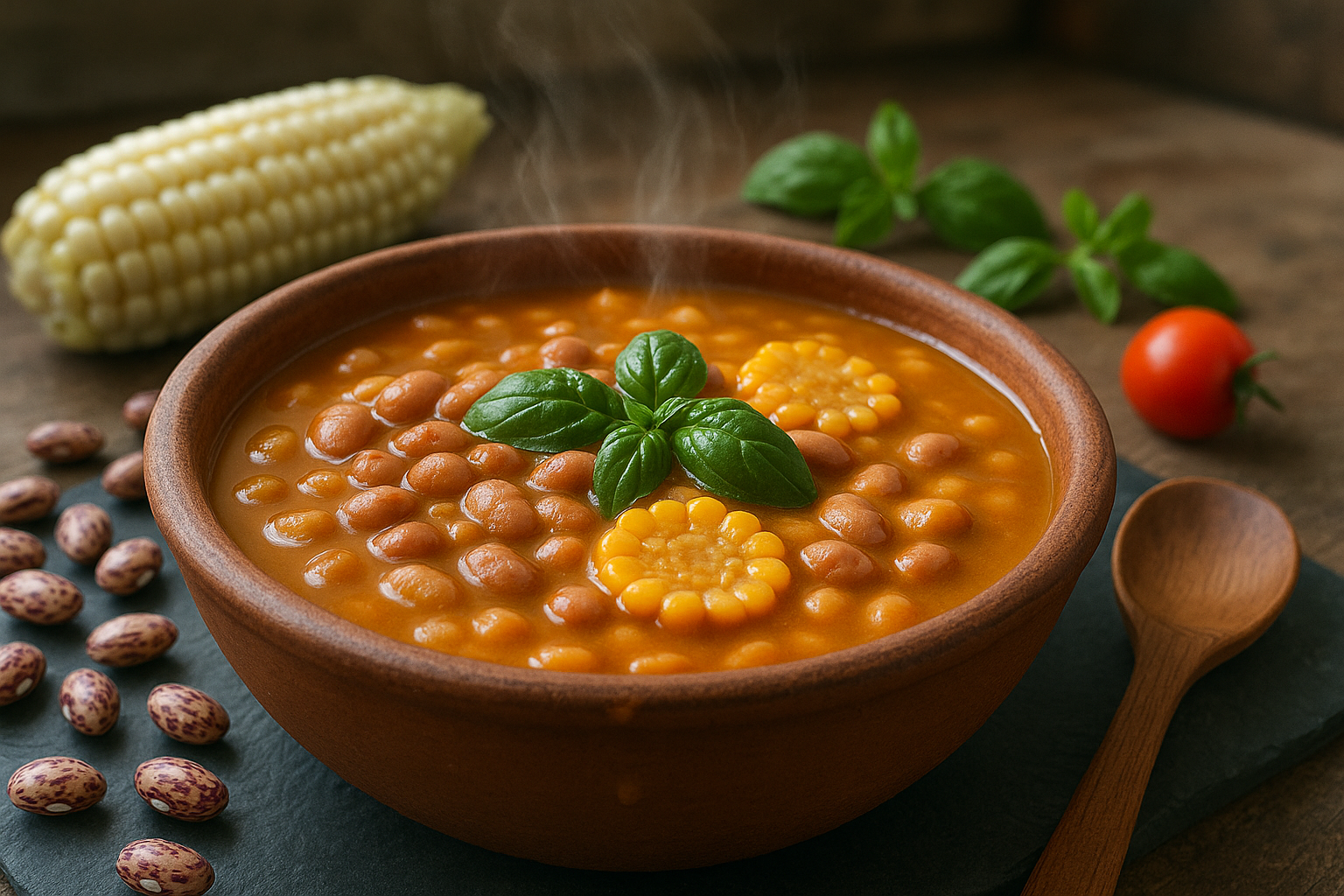 Porotos Granados Chilenos: Receta Cremosa con Mazamorra Natural (Sin Maicena) Post feature image