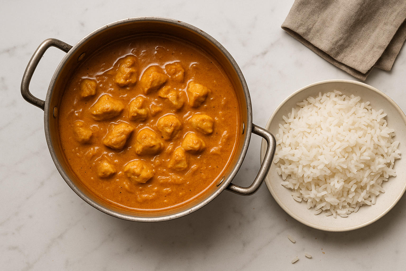 Cómo hacer curry de pollo cremoso y suave (a la chilena): receta fácil paso a paso Post image