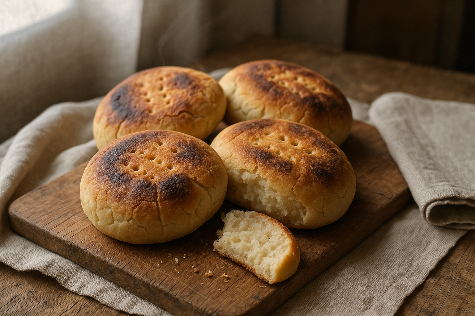 Cómo hacer pan amasado chileno esponjoso y dorado (3 versiones + horno o sartén) Post image