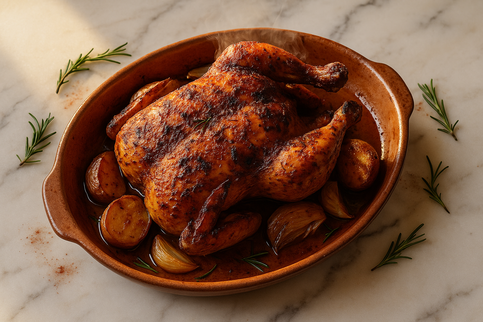 Pollo al Horno Jugoso: temperatura y tiempo exacto Post feature image