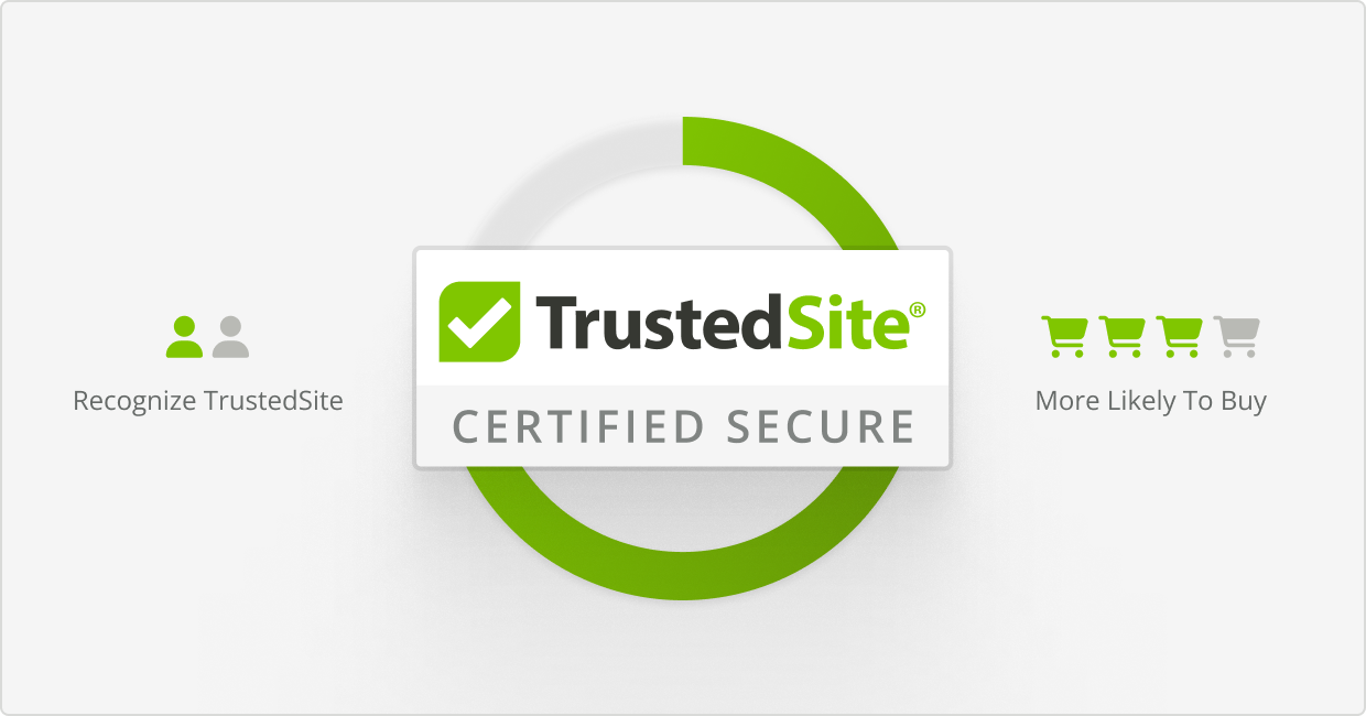 TrustedSite trust badge