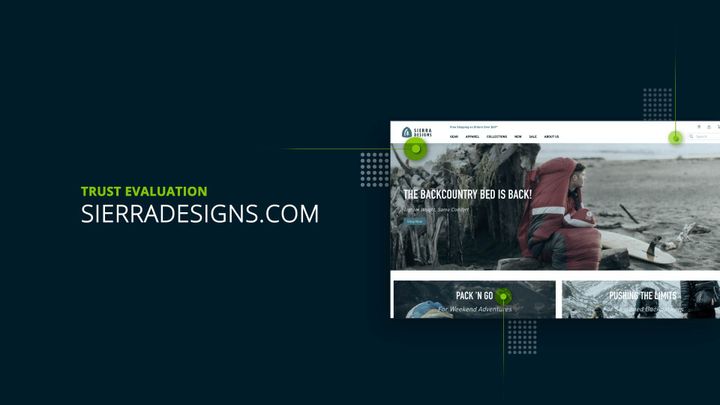 Evaluating trust on sierradesigns.com