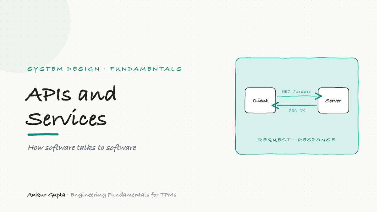 APIs and Services