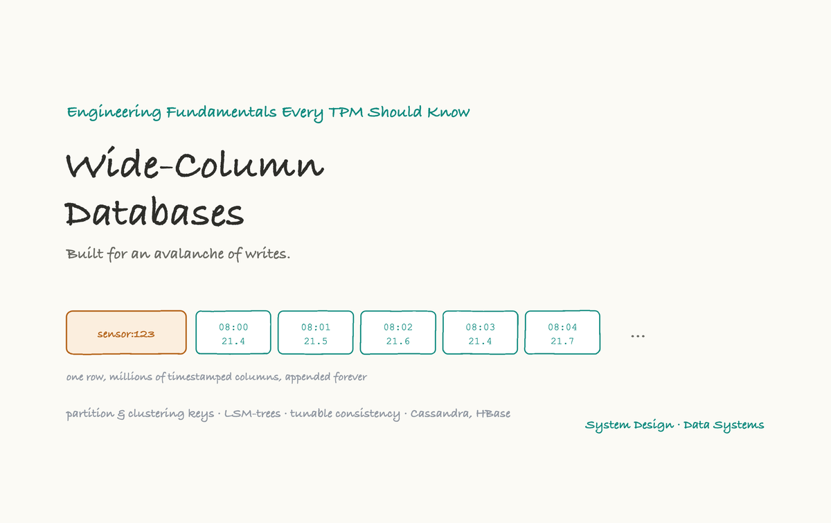 Wide-Column Databases: Built for an Avalanche of Writes