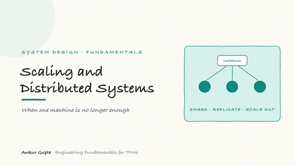 Scaling and Distributed Systems