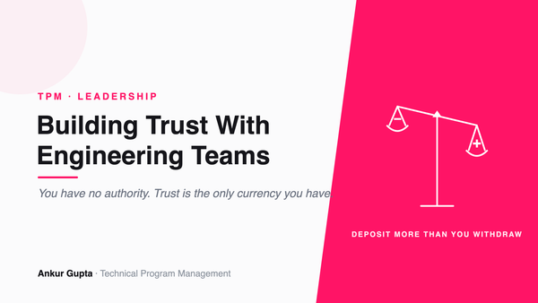 Building Trust With Engineering Teams