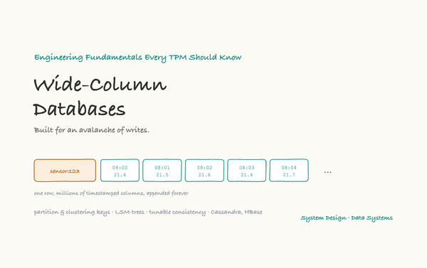 Wide-Column Databases: Built for an Avalanche of Writes