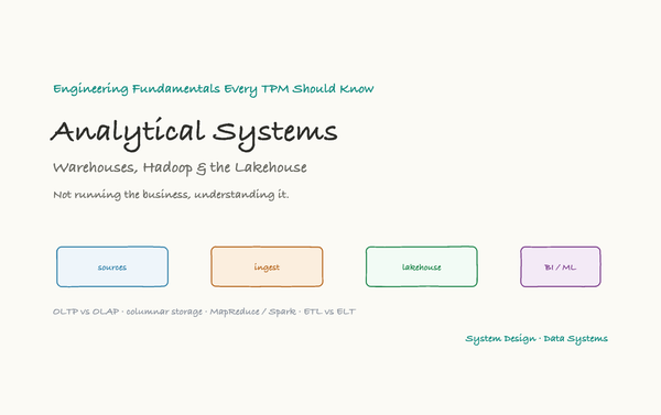 Analytical Systems: Warehouses, Hadoop, and the Lakehouse