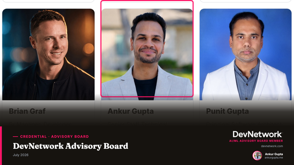 Joining the DevNetwork Advisory Board