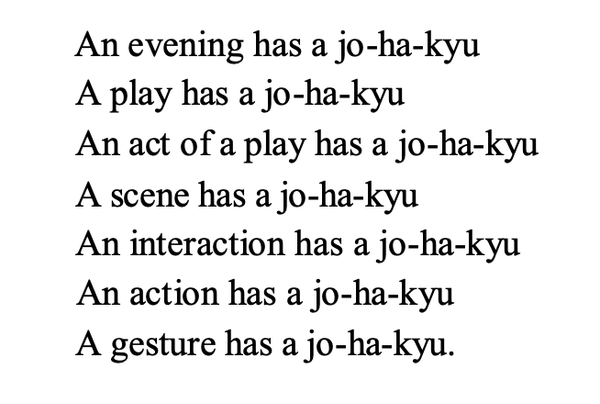 Jo-Ha-Kyu