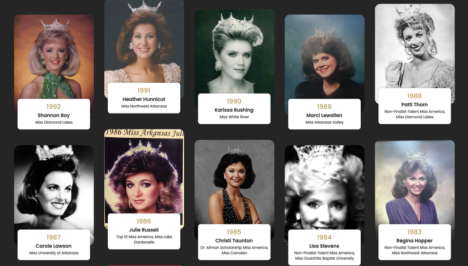 Miss Arkansas built this theater!