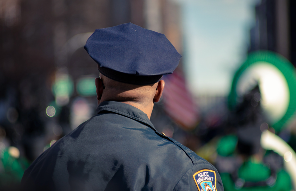 The shifting blue line