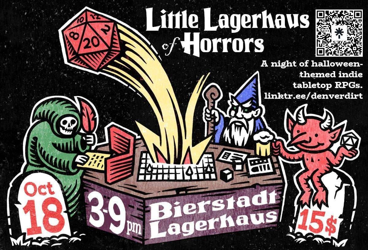 RPG Colorado: TTRPG Events October 1 - 18