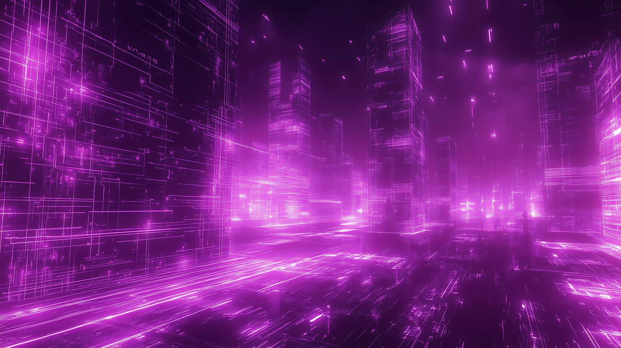 cyber battlefield where AI-generated data, digital propaganda, and stolen information clash