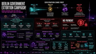 Berlin Won't Pay VICE SPIDER and Here Is Why It Changes Nothing