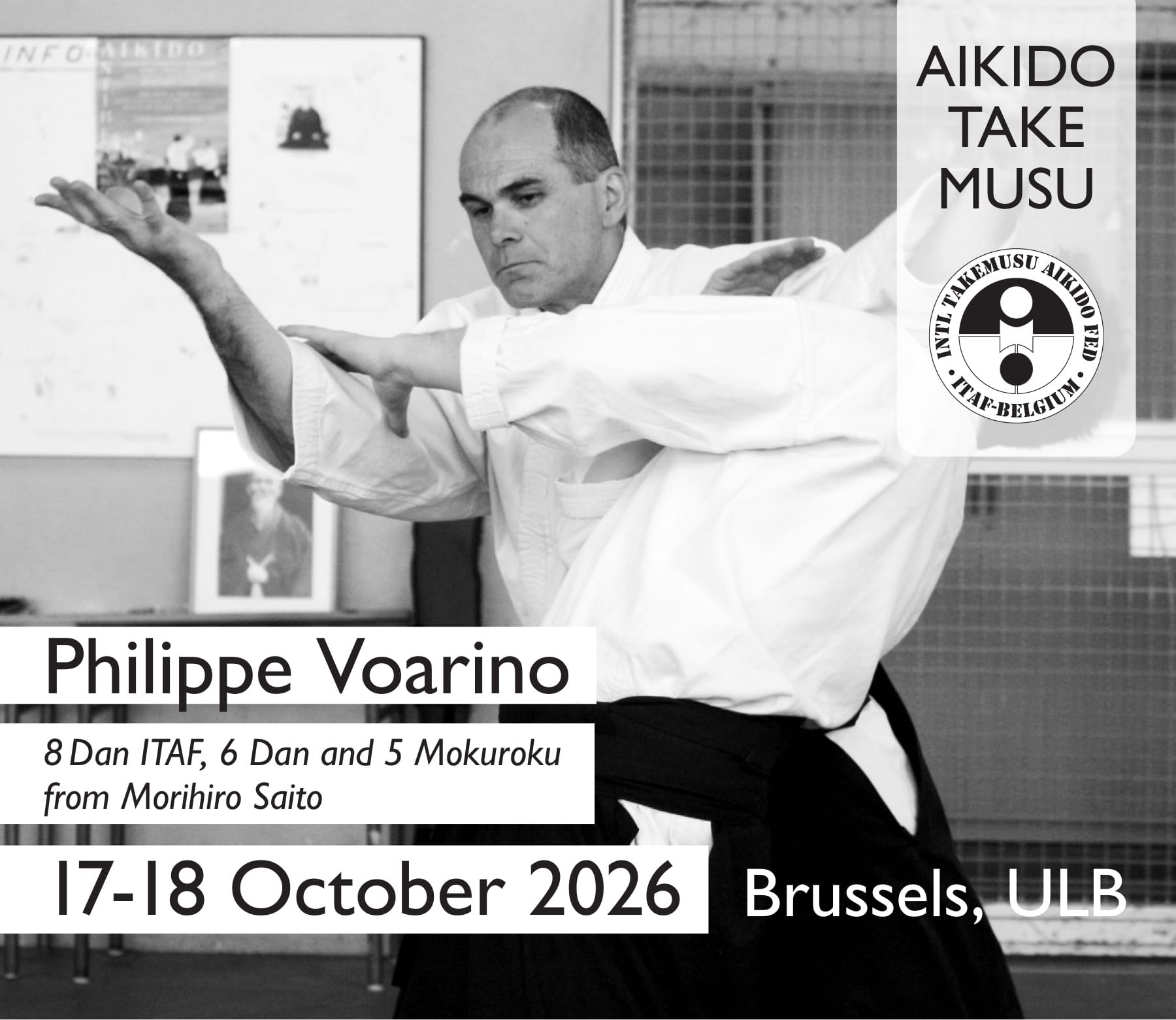Brussels Seminar 17–18 October 2026