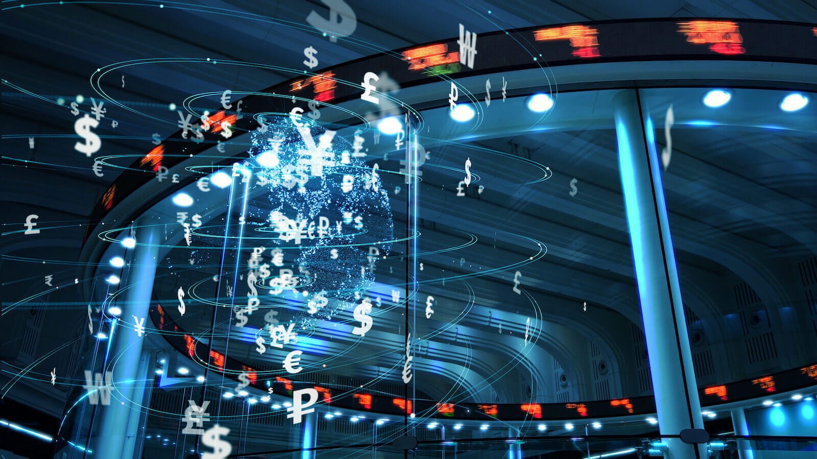 Currencies swirling around stock market ticker: too much AI in emerging markets