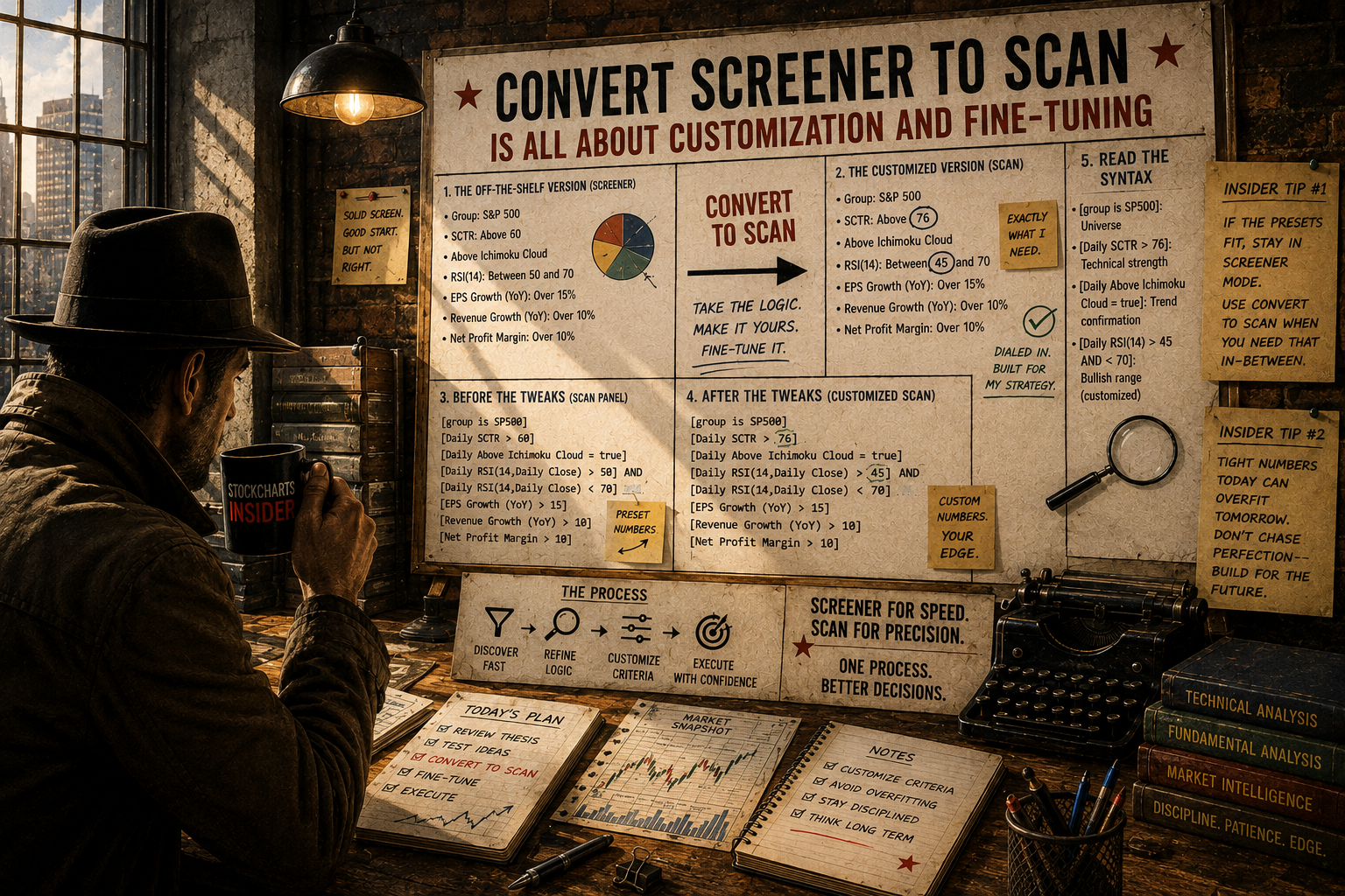 Convert Scan Overview