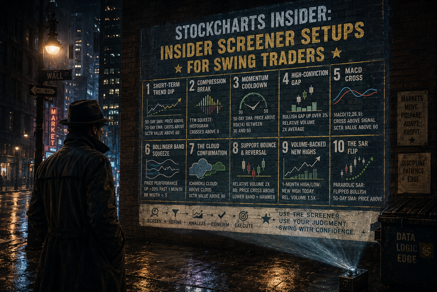 StockCharts Insider: Insider Screener Setups for Swing Traders