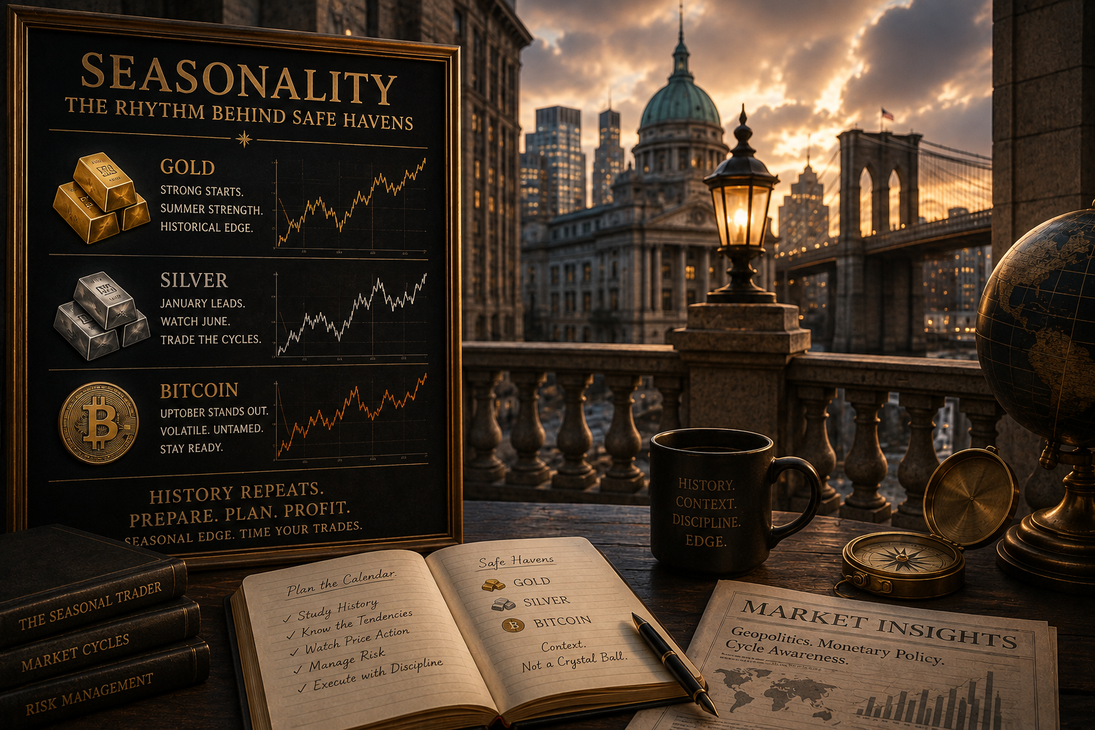 StockCharts Insider: Gold, Silver, and Bitcoin — The Best (and Worst) Months to Own Each