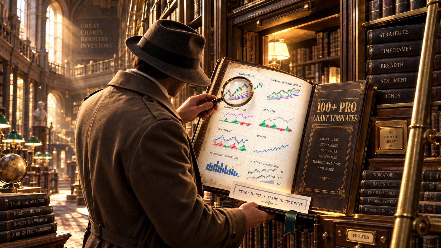 StockCharts Insider: The Hidden Library of 100+ Pro Chart Templates - Ready to Use, Ready to Customize