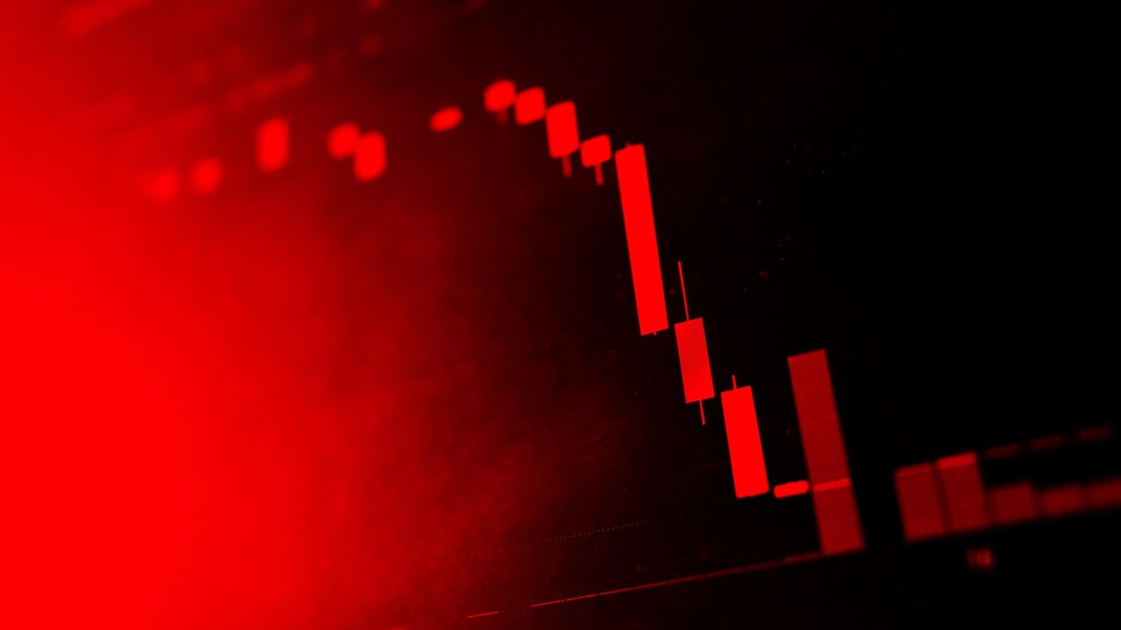 Chart showing sharp selloff: bond selloff getting ugly