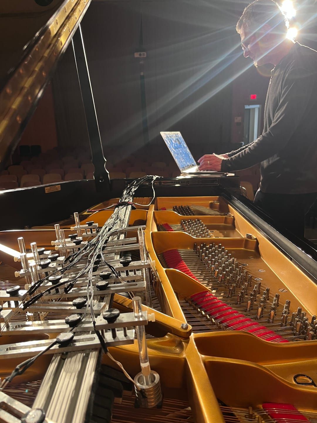 Electromagnets and Ghost Pianos