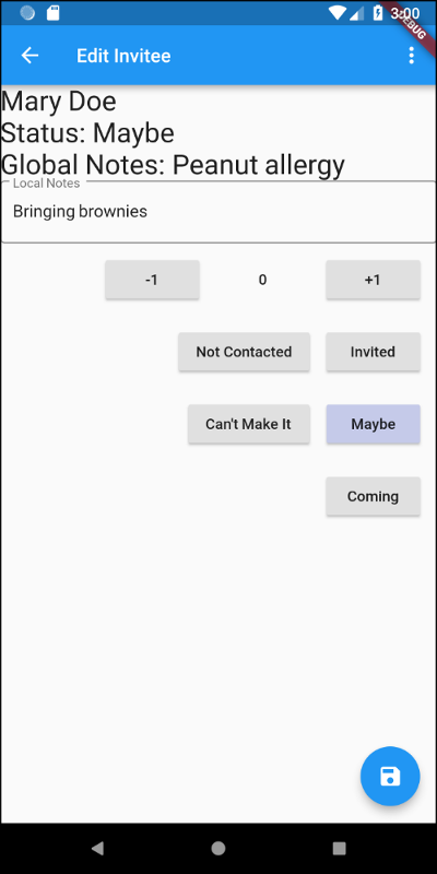 Individual Detail Page