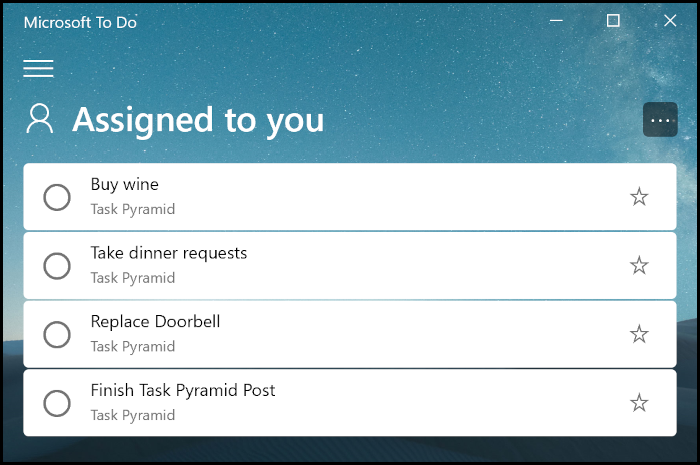 Task-Pyramid---Todo-assigned