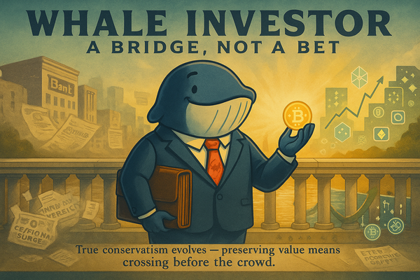 🐋 Whale’s Watch: How ‘Conservative’ Investors Are Reconsidering Crypto in 2025