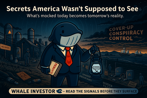 🐋 Whale’s Revelation - Secrets America Wasn’t Supposed to See