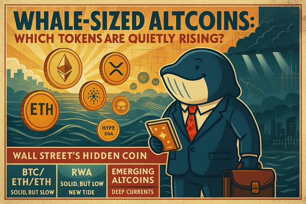 🐋 Whale-Sized Altcoins: Which Tokens Are Quietly Rising?