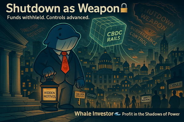 🐋 Whale’s Warning: Shutdown or Setup?