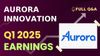 Aurora Reports Q1 Results, Co-Founder Resigns