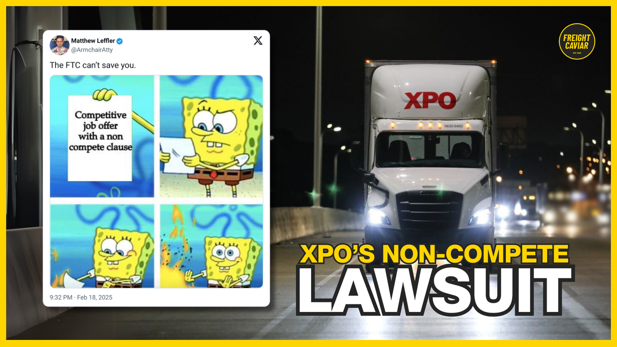🎣 XPO’s Non-Compete Lawsuit