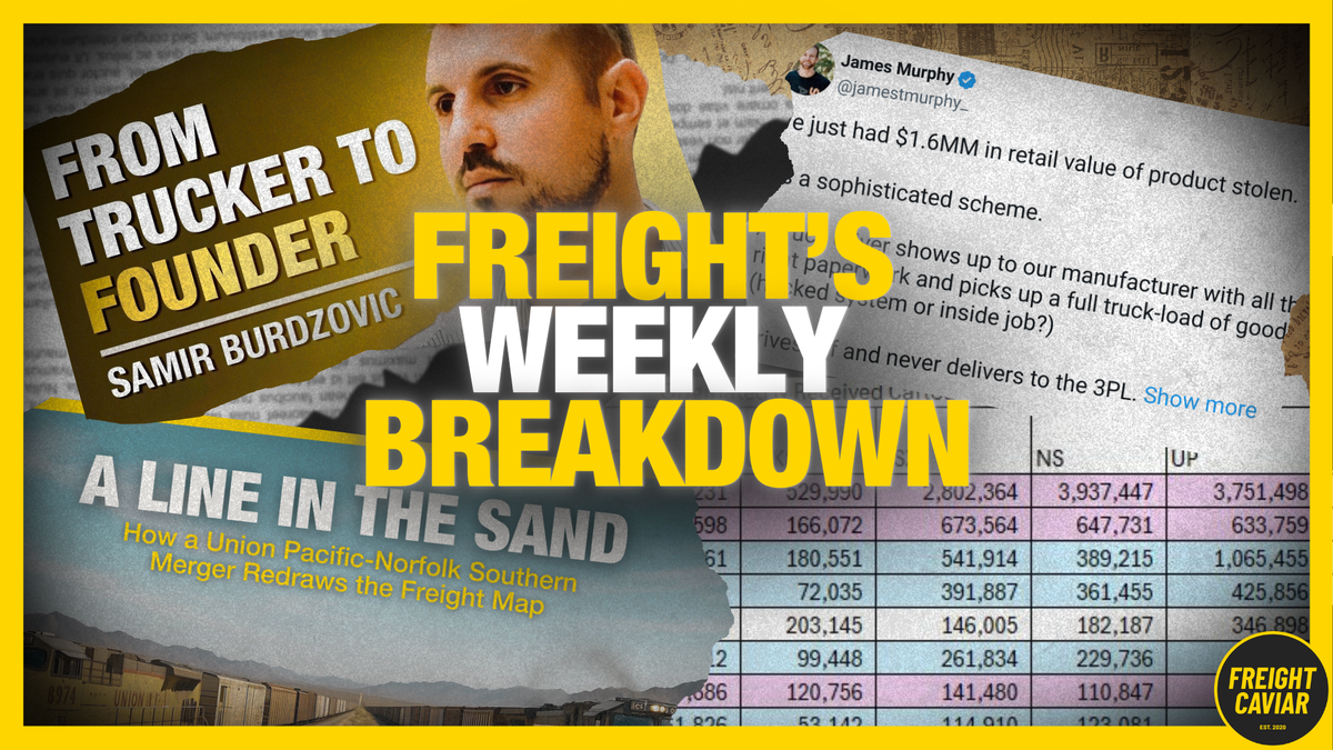 🎣 The Big Merger: This Week in Freight