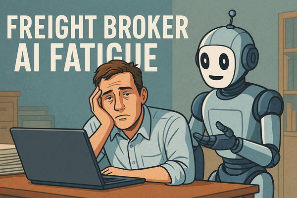 AI Fatigue in Freight: What Brokers Actually Want