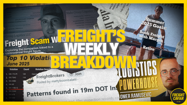 🎣 To Ban or Not to Ban: This Week in Freight